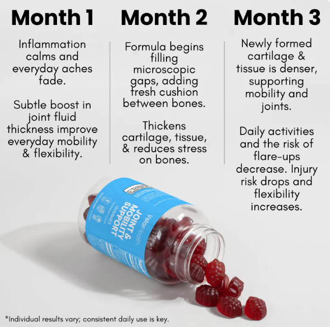 Joint & Mobility Support Gummies (Mixed Berry)