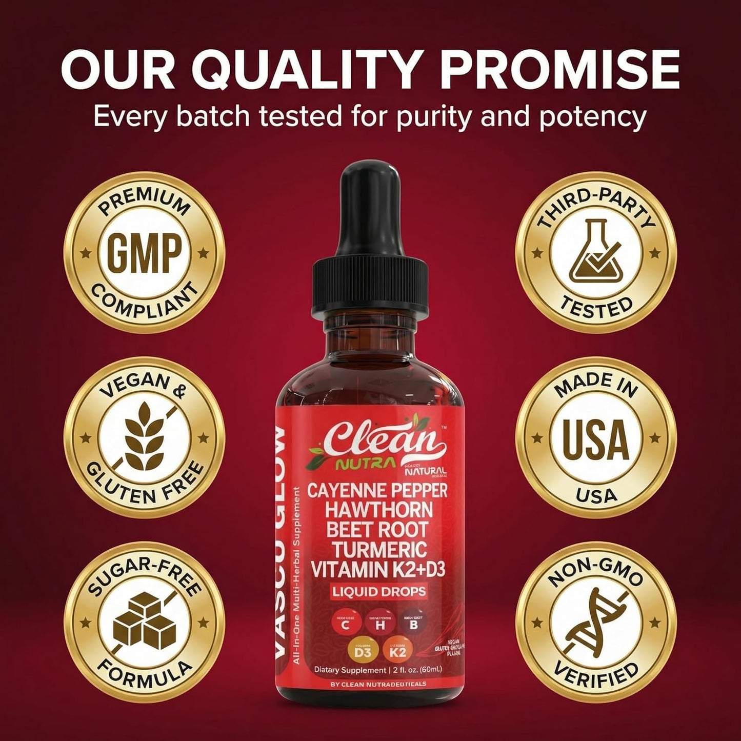 Vascu Glow 8-in-1 Liquid Drops