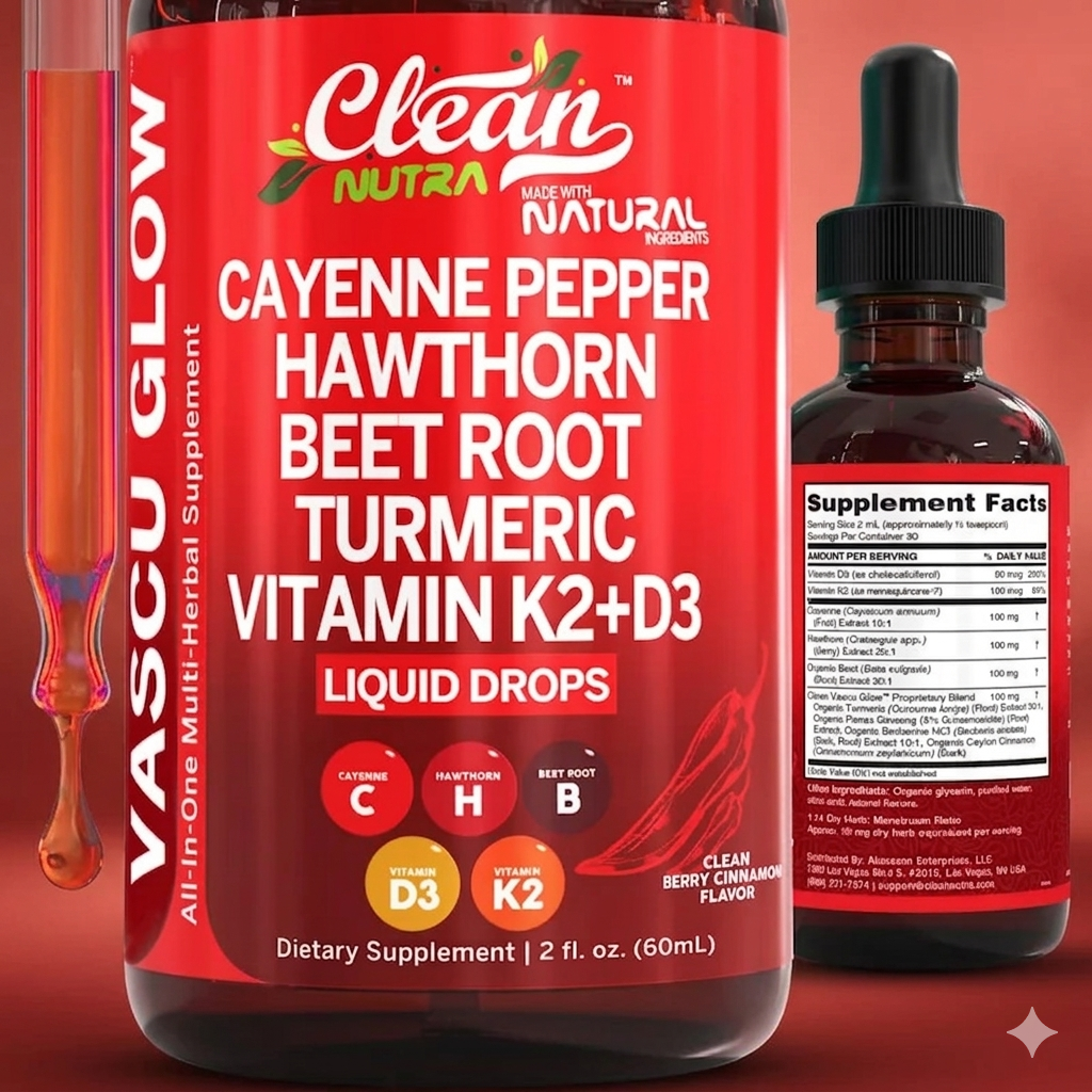 Vascu Glow 8-in-1 Liquid Drops