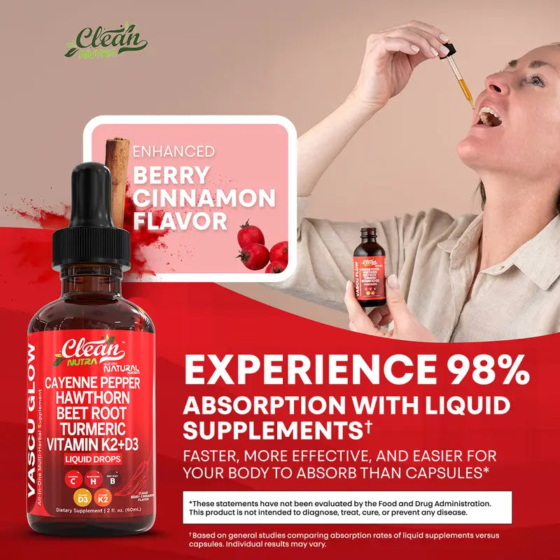 Vascu Glow 8-in-1 Liquid Drops