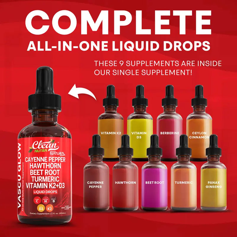 Vascu Glow 8-in-1 Liquid Drops