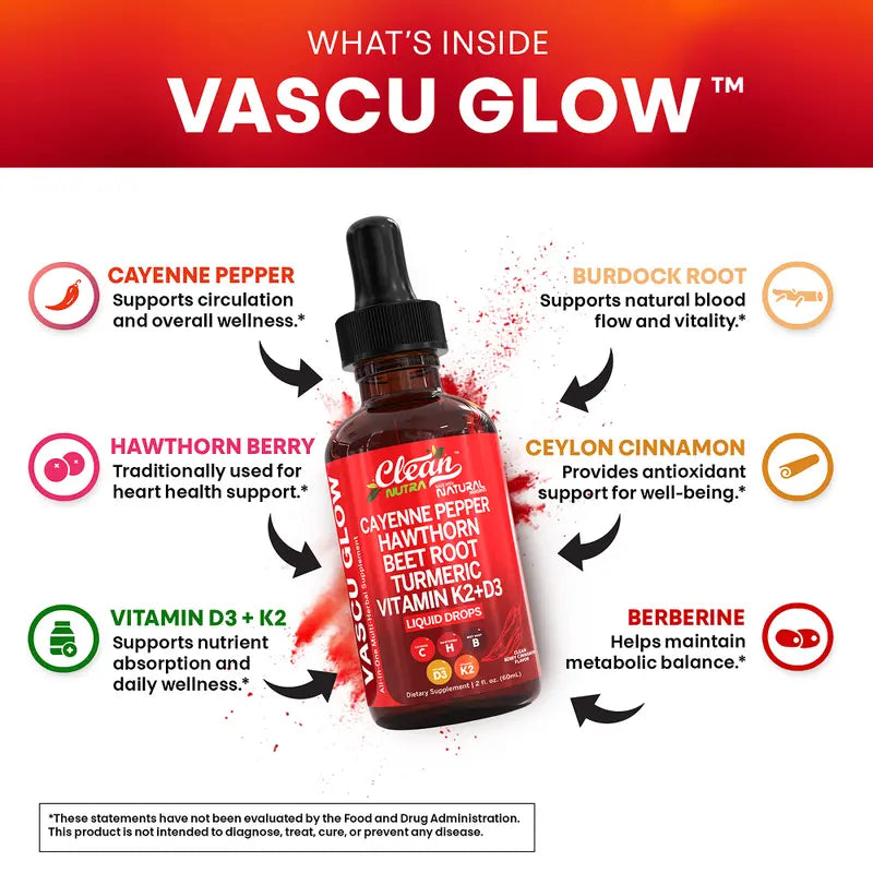 Vascu Glow 8-in-1 Liquid Drops